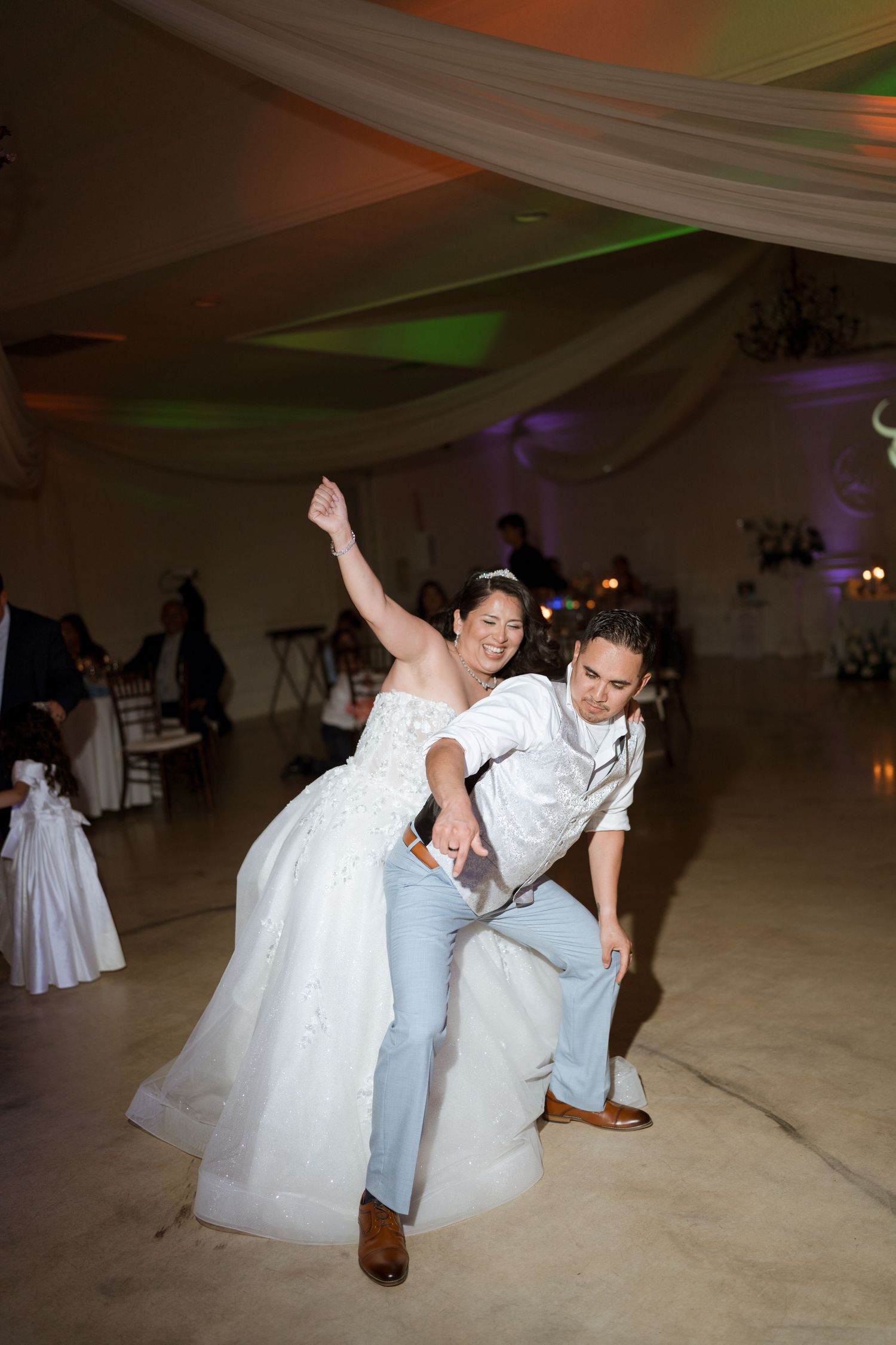 The gardens of cransebury view dancefloor