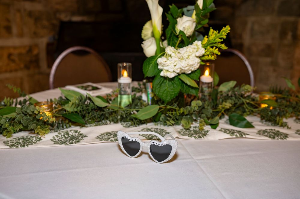Gunstock Resort wedding inspiration with scenic mountain views, lodge ceremony, and elegant reception styling.