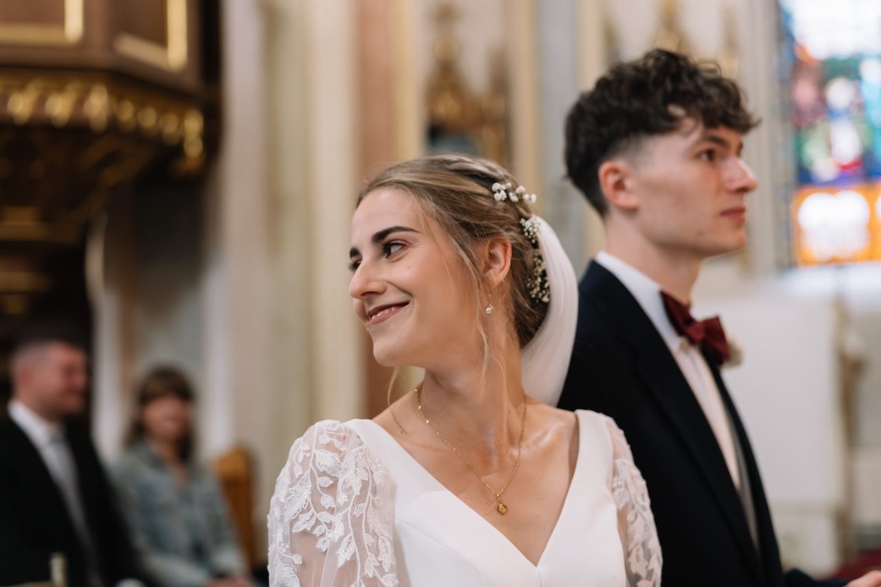 Ceremonia ślubna w kościele w Poznaniu