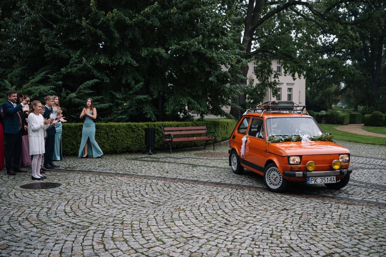 Reportaż ślubny w Pałacu Tłokinia