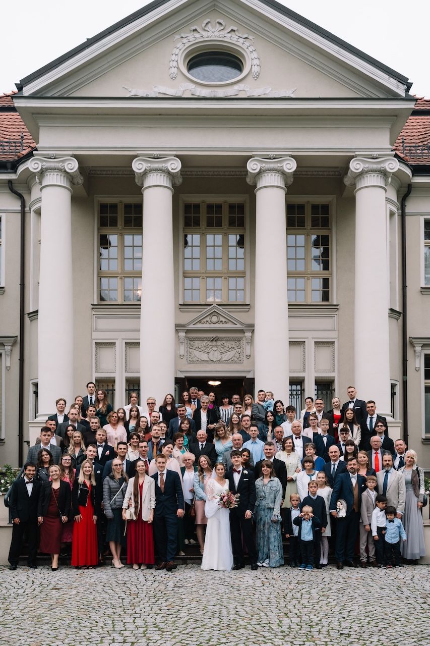 Reportaż ślubny w Pałacu Tłokinia