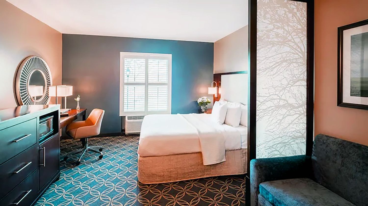 A Nationwide Conference Center hotel room