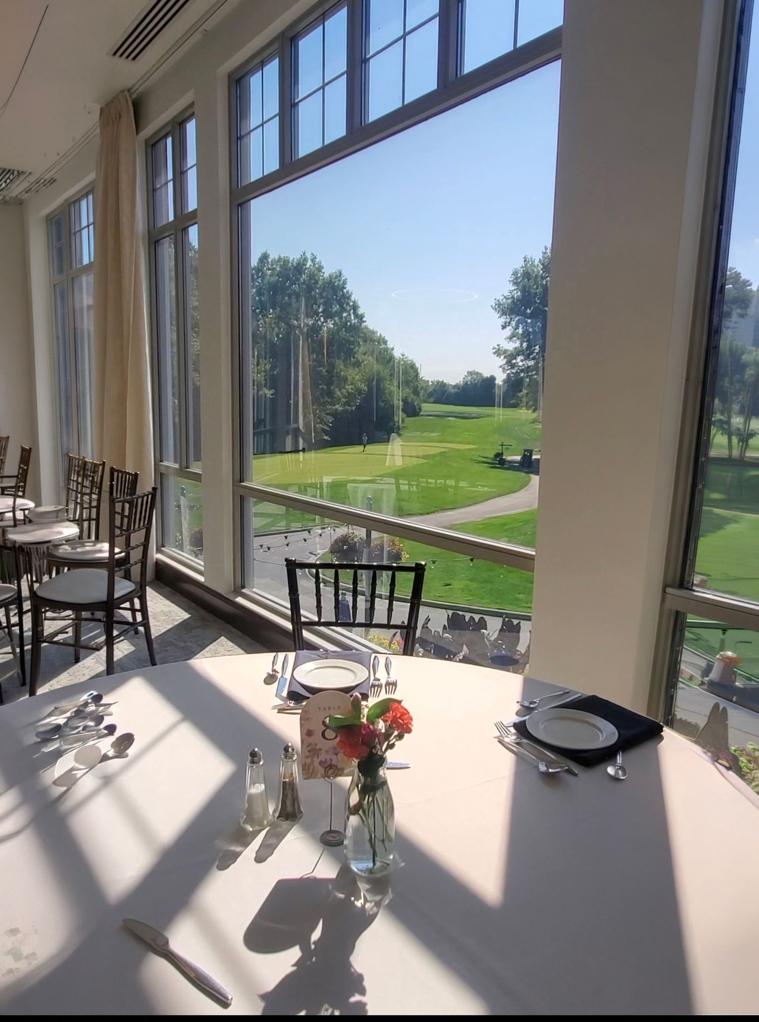 golf space at Scioto reserve wedding venue