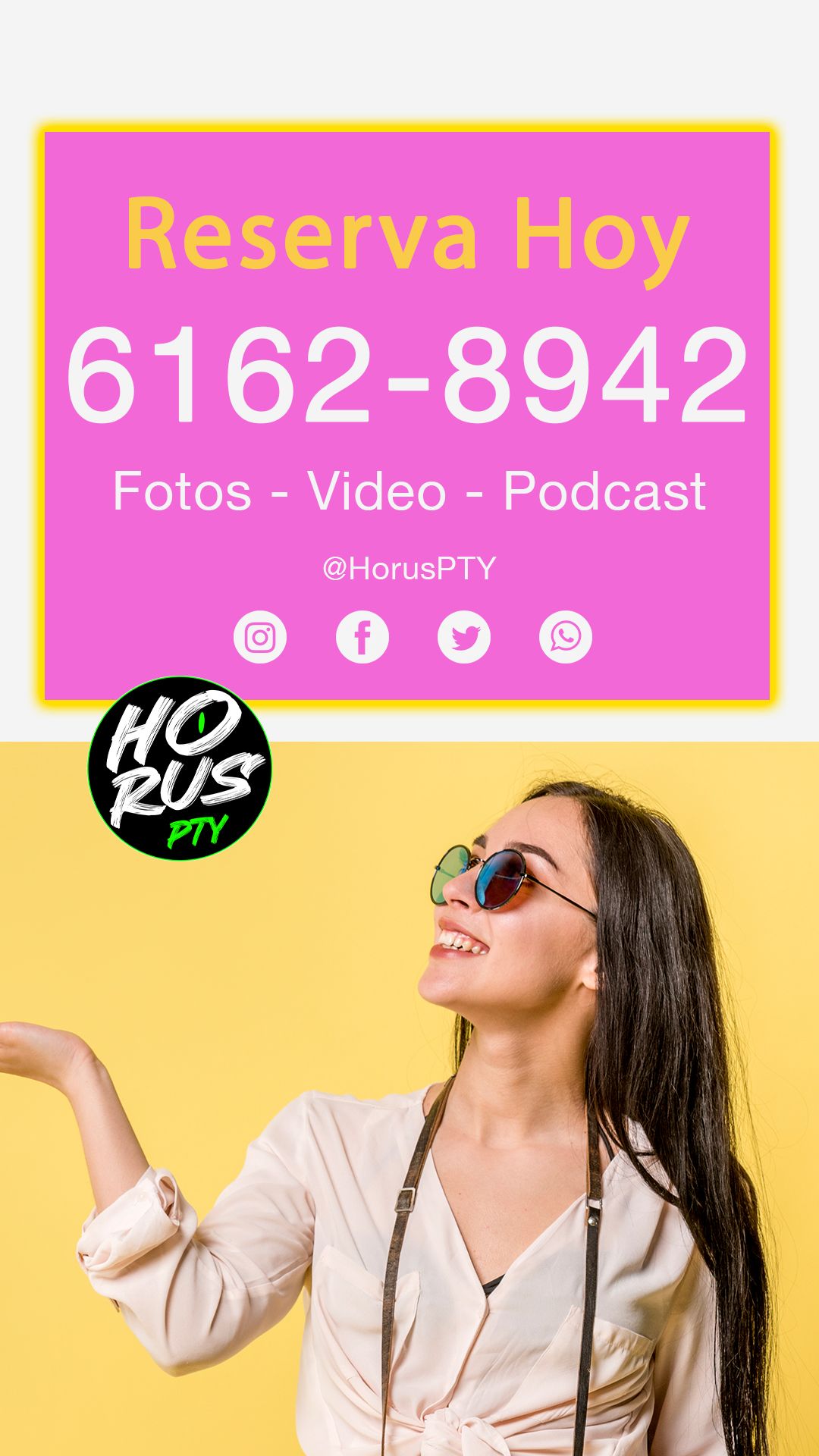 Fotografia Profesional en Chiriqui +507 6162-8942
@horuspty