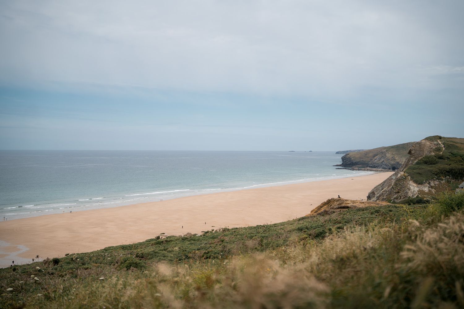 water gate beach dans les cornouailles en angleterre
