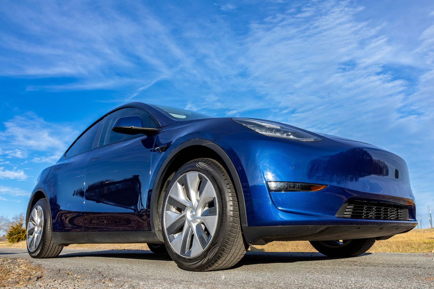 2022 Tesla Model Y preowned Lease Hero Shot