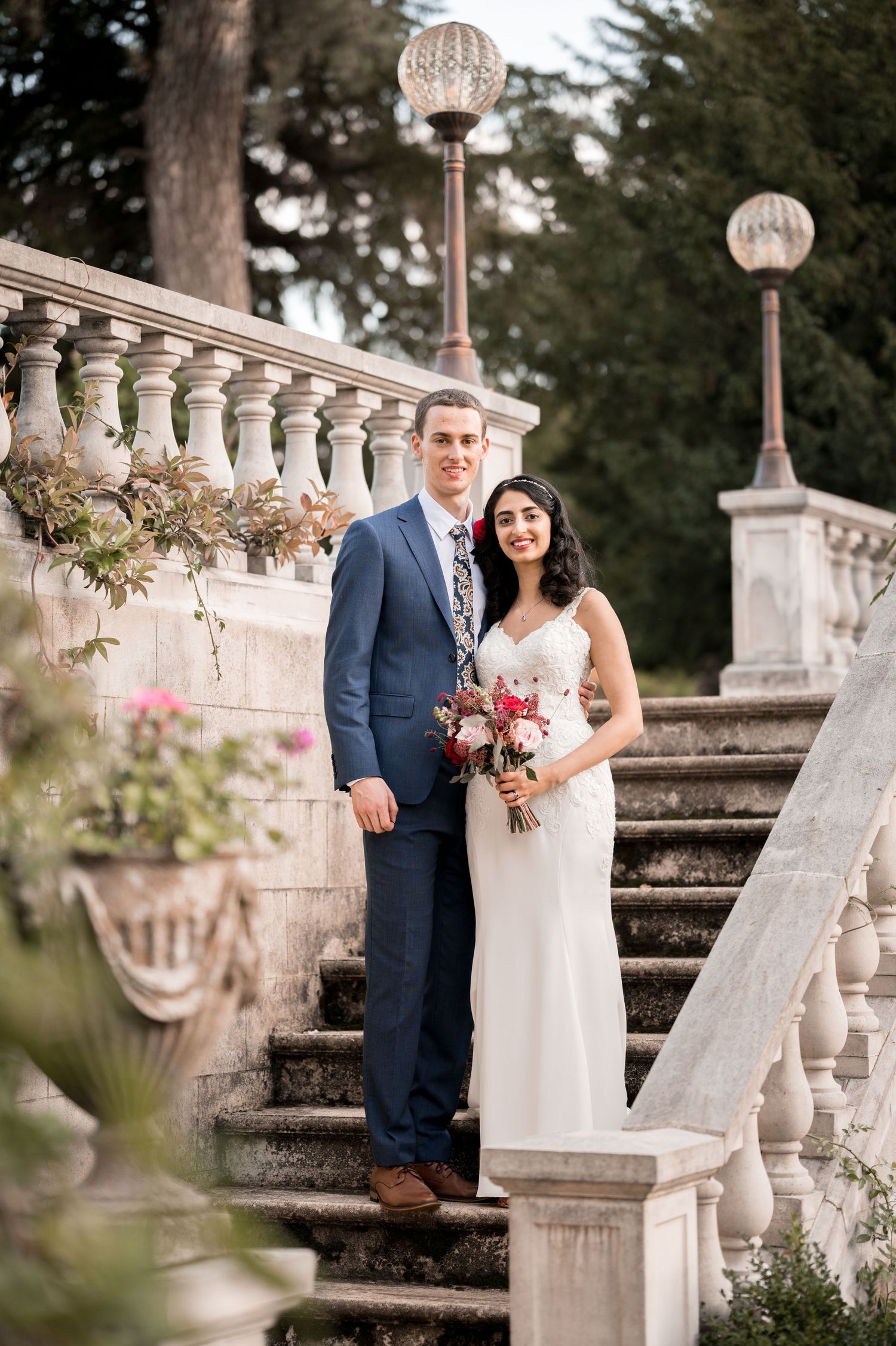 Lovely setting for this couples Surrey wedding