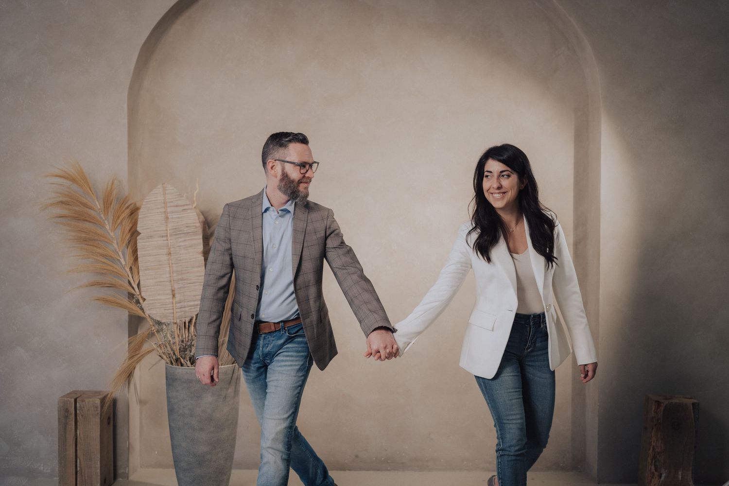 Équipe mariage destination Québec, duo professionnel Thierry Gonzalez et Marisa Cerqueira