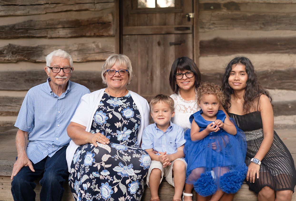 Little Boy 4th Birthday with Family and Grandparents at the Duck Pond by Bartlesville Family Photographer Kristi Bray