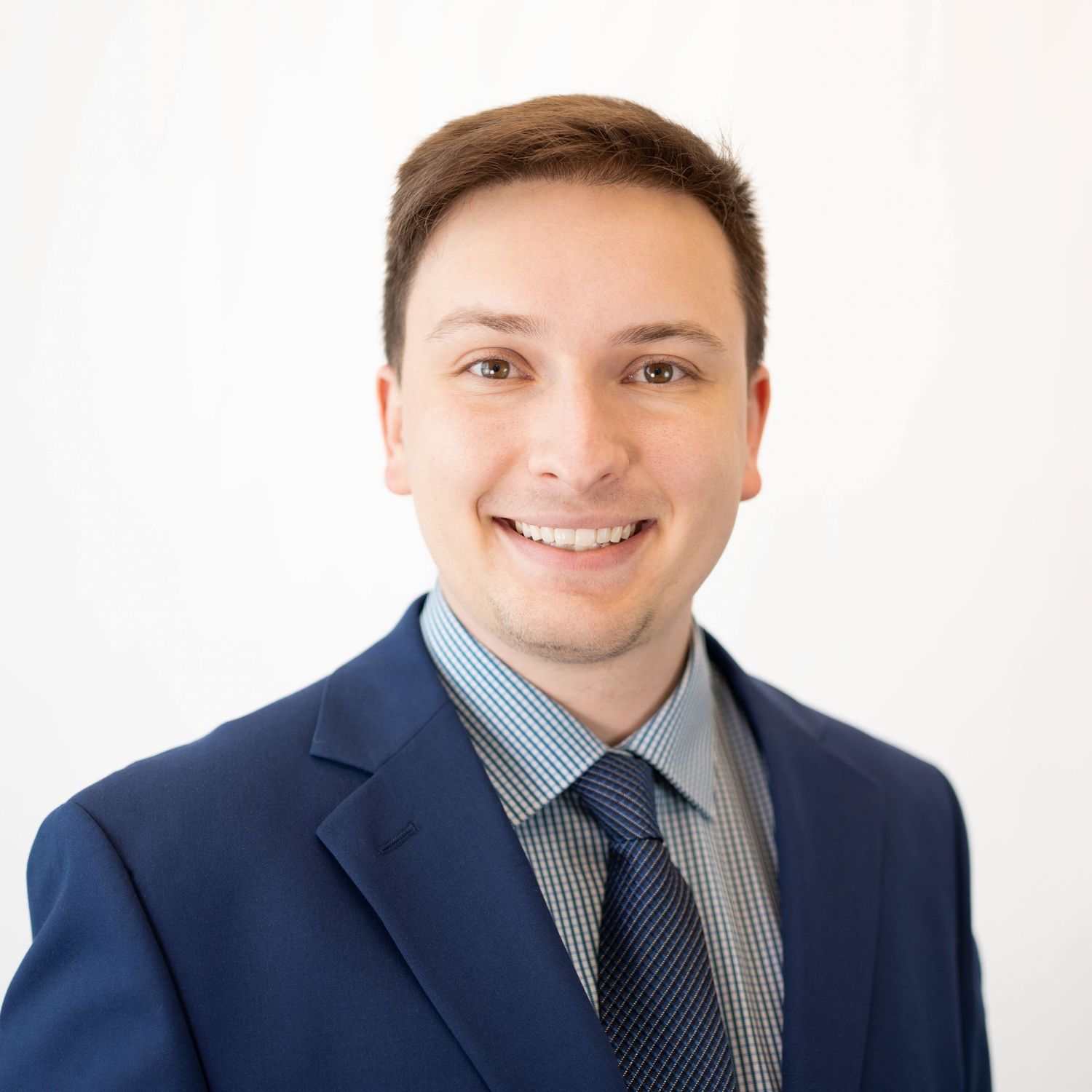 professional headshot of young man