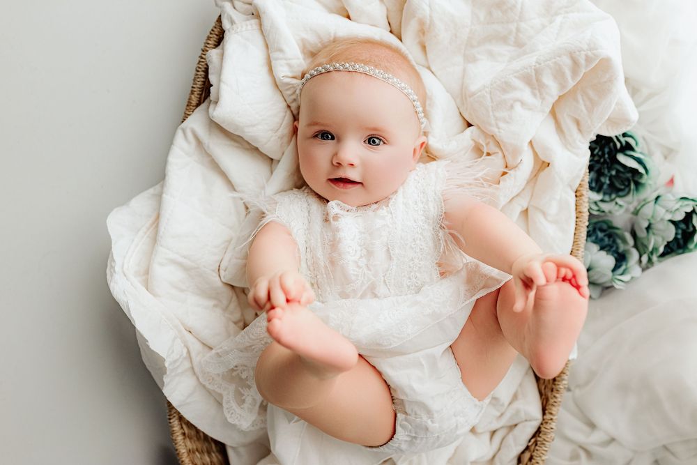 Scioto County Ohio Baby Photographer | six month photoshoot | Milestone photography | Baileys photography | Northern Kentucky