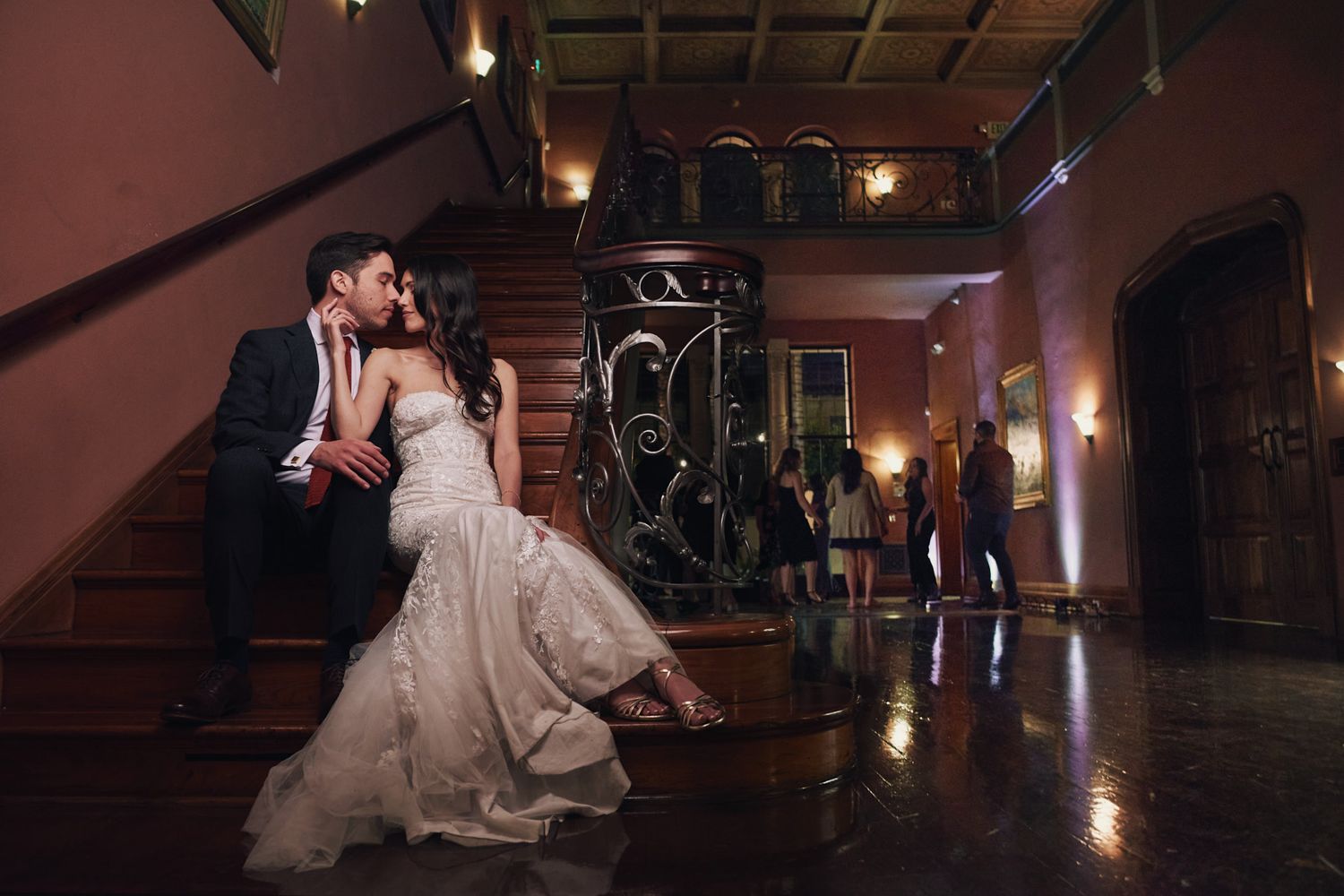 Pasadena Maxwell House wedding photo