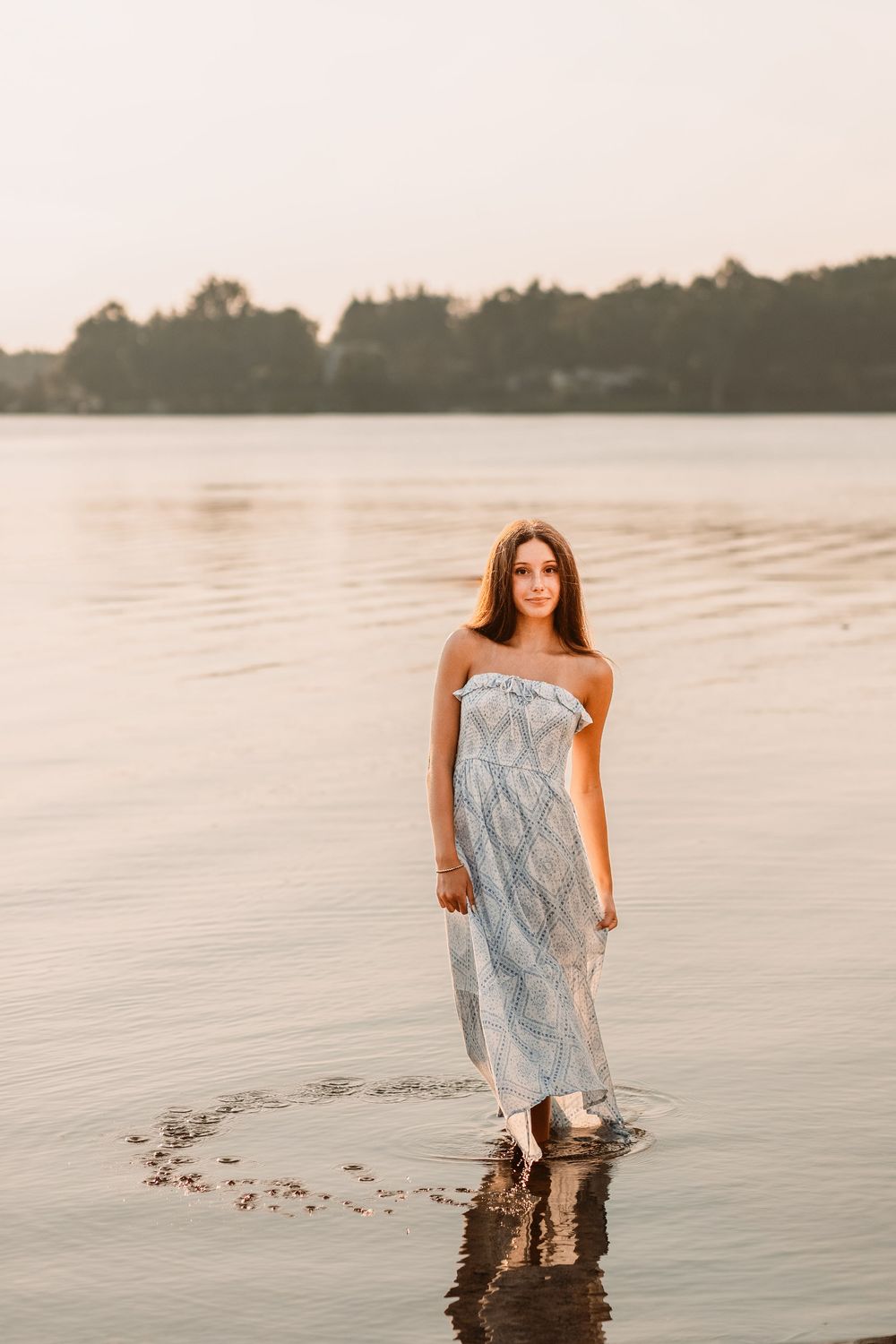 Millington Michigan senior portrait photographer