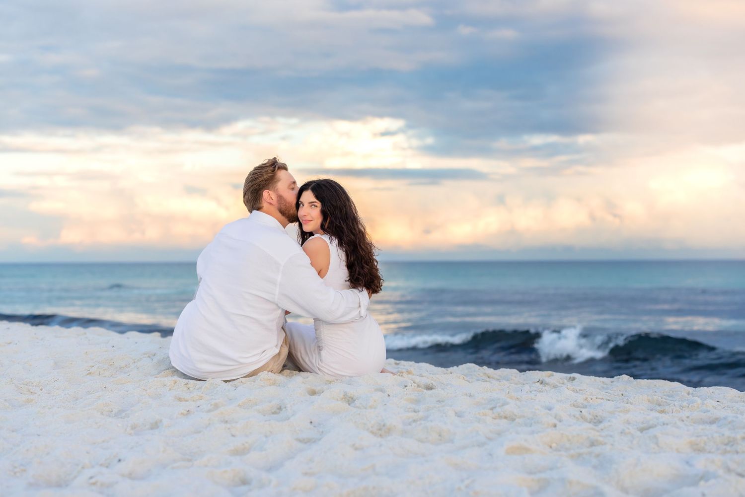 Sea Glass Photography of Navarre, Florida offers stunning lifestyle candids and traditional portraits for couples and proposals at beach.