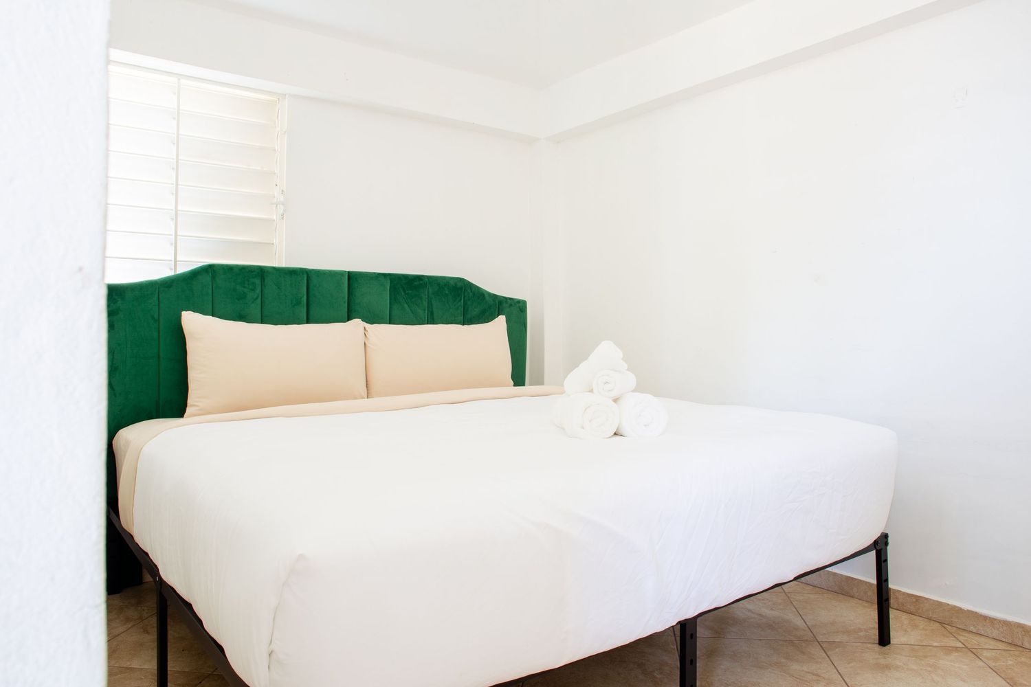Real estate photo for a short-term rental in Aguas Buenas, Puerto Rico. Bedroom.