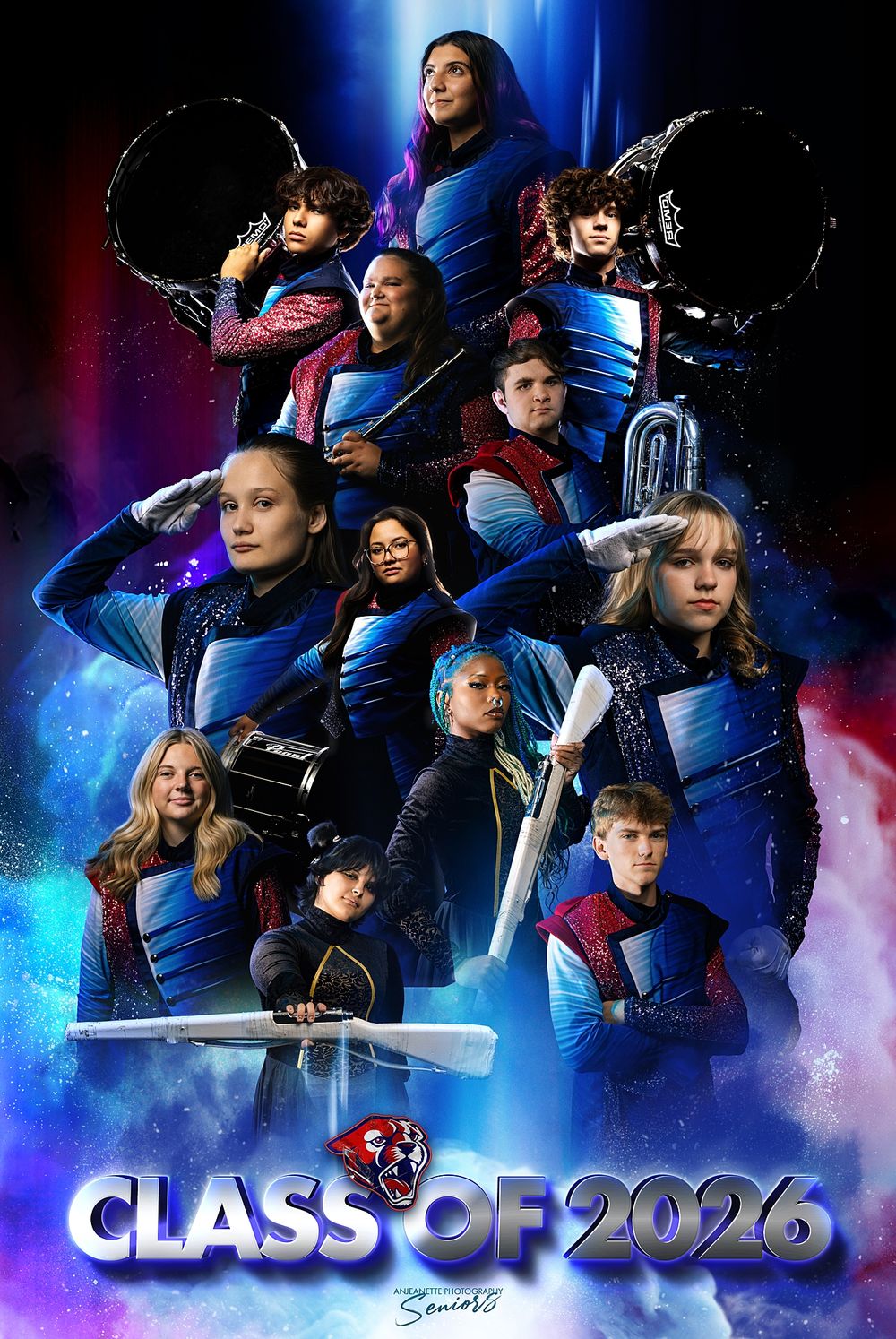 Banners Marching Band top 10 best group photos Pictures Phoenix Anjeanette Photography senior AZMBA WGAZ AZ  https://www.phoenixteamphotogra