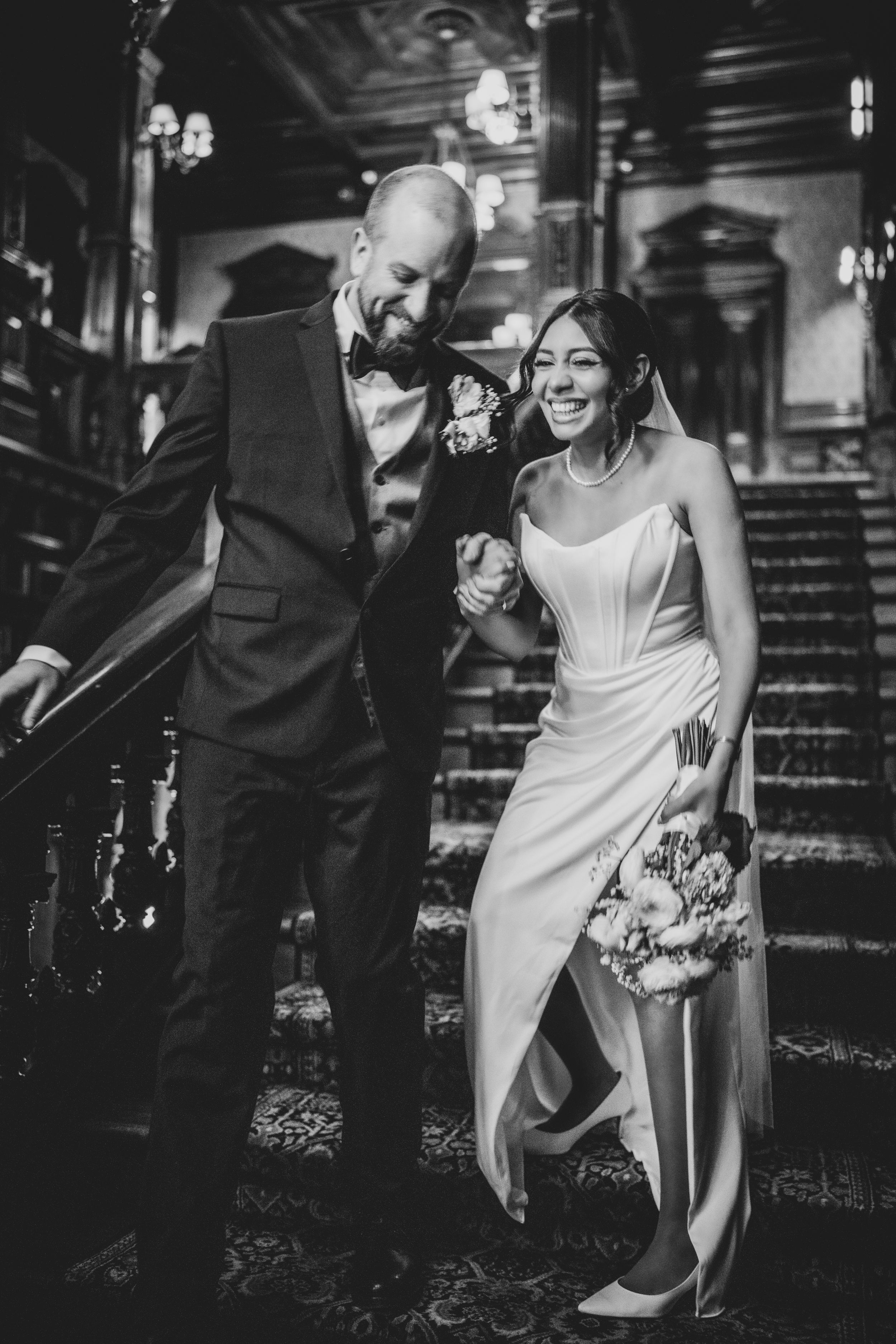 Wedding photographs in Montreal by the best wedding photographer with a timeless editorial approach.
