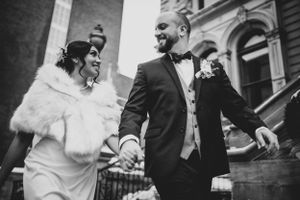 Editorial style wedding photos on Montreal’s South Shore by a luxury wedding photographer.