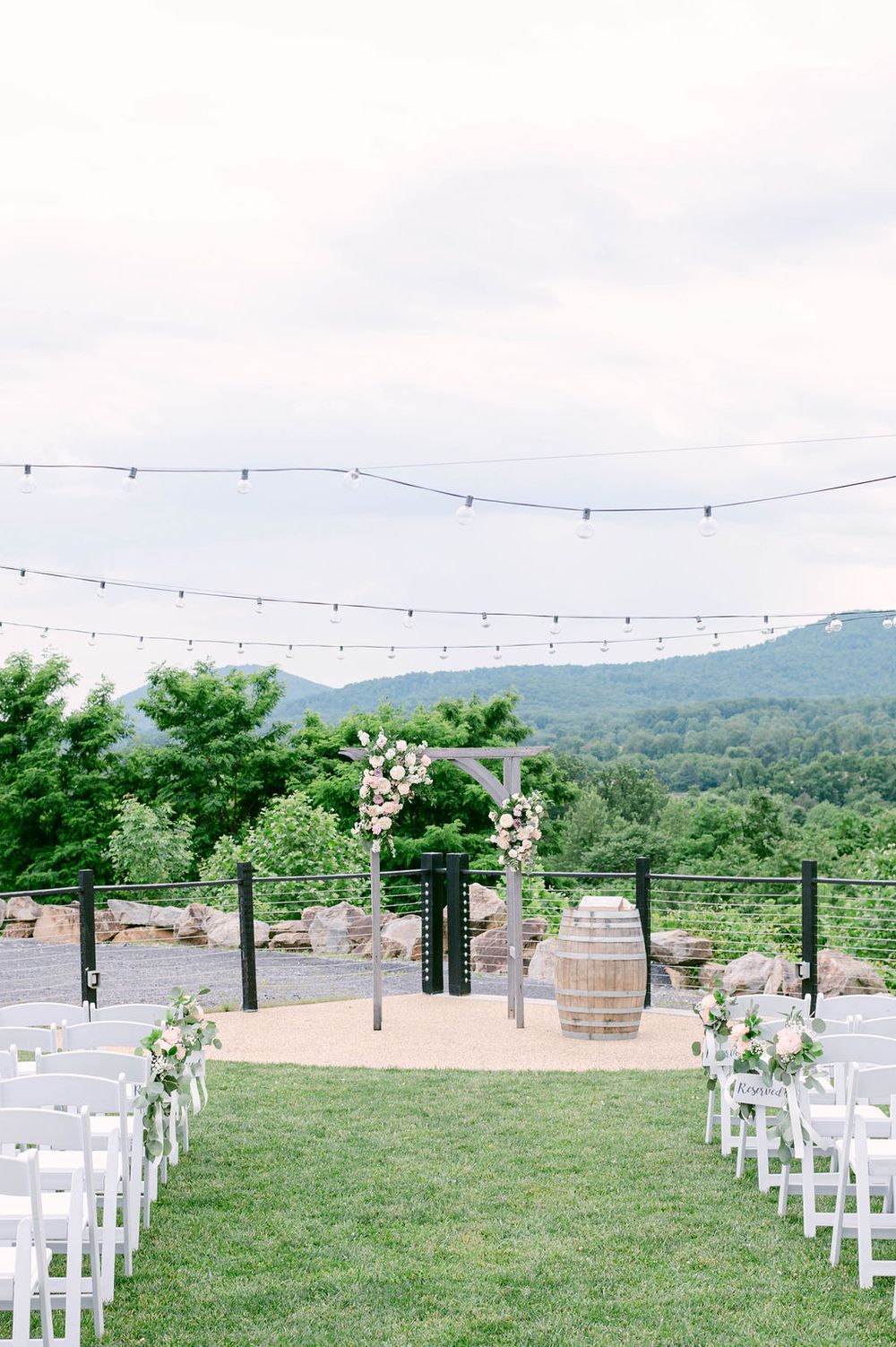 Blue Valley Vineyard Wedding