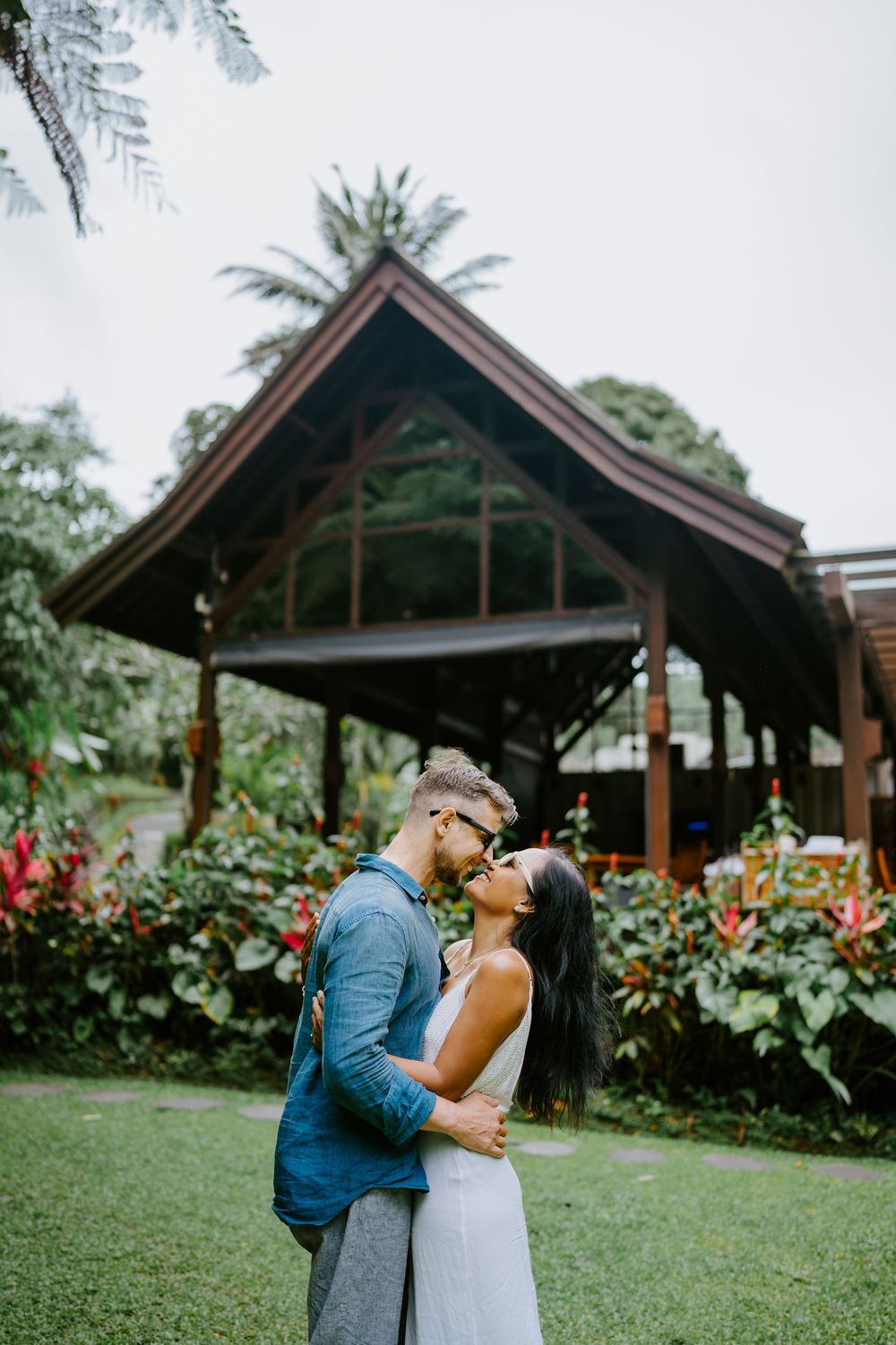 Romantic couple photography in Ubud Bali