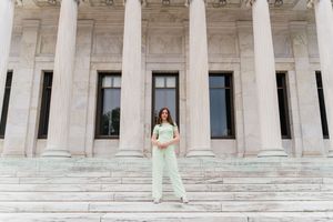 Toledo senior photography session designed to feel natural and fun