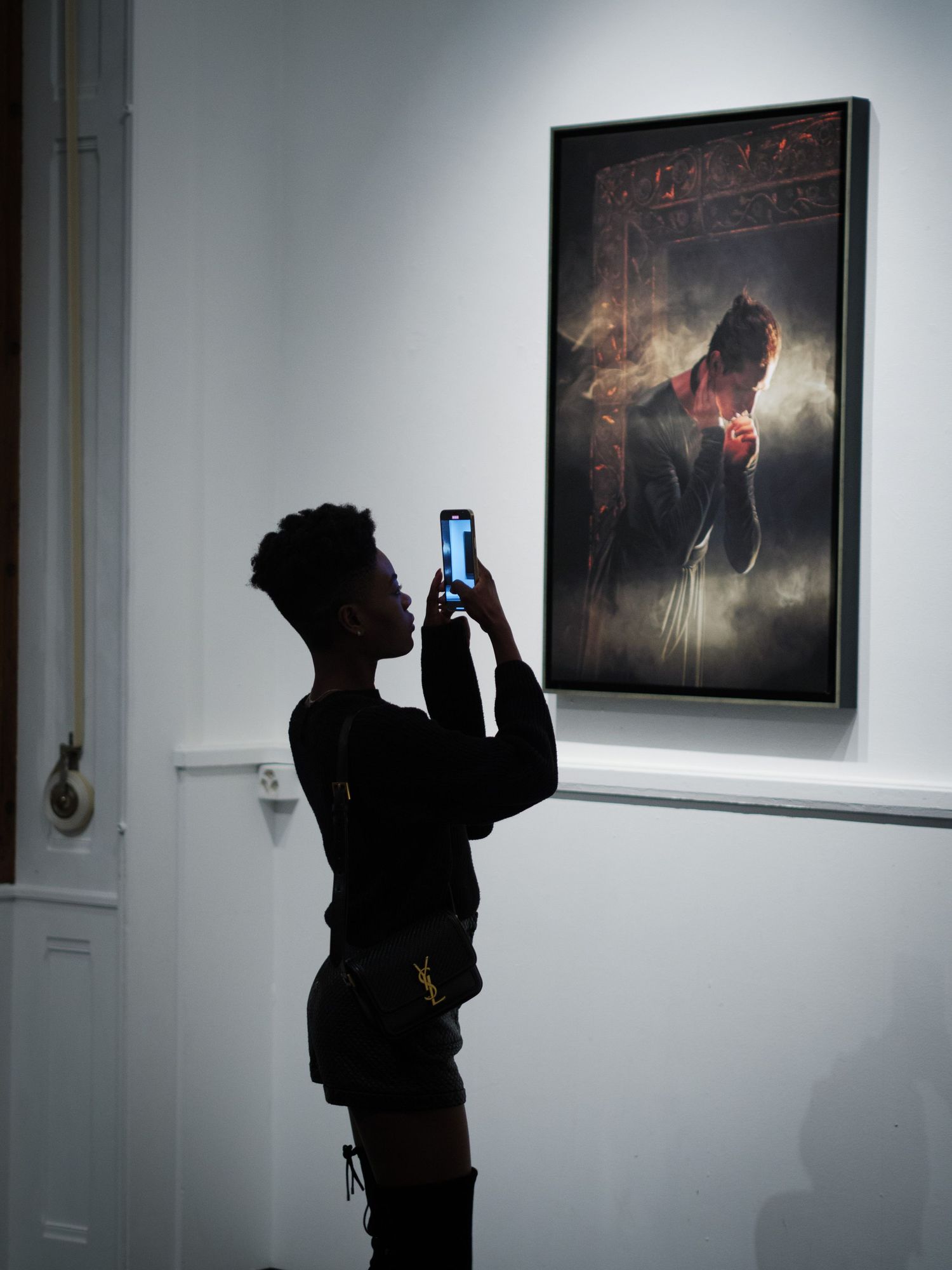 Photography Work from Lili Elbe Show by Riva & Repele. Exhibition work Lili Elbe Show / On the Stage by Angelina Bertrand