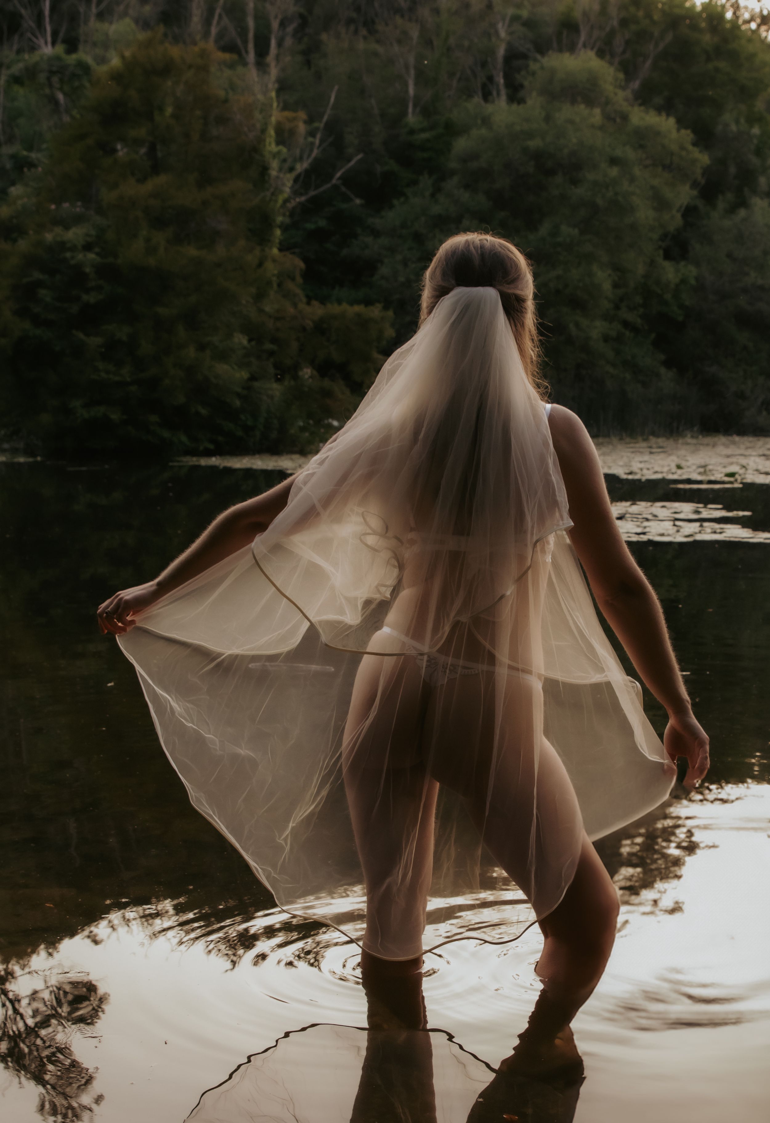 Bridal boudoir photography in Gloucestershire