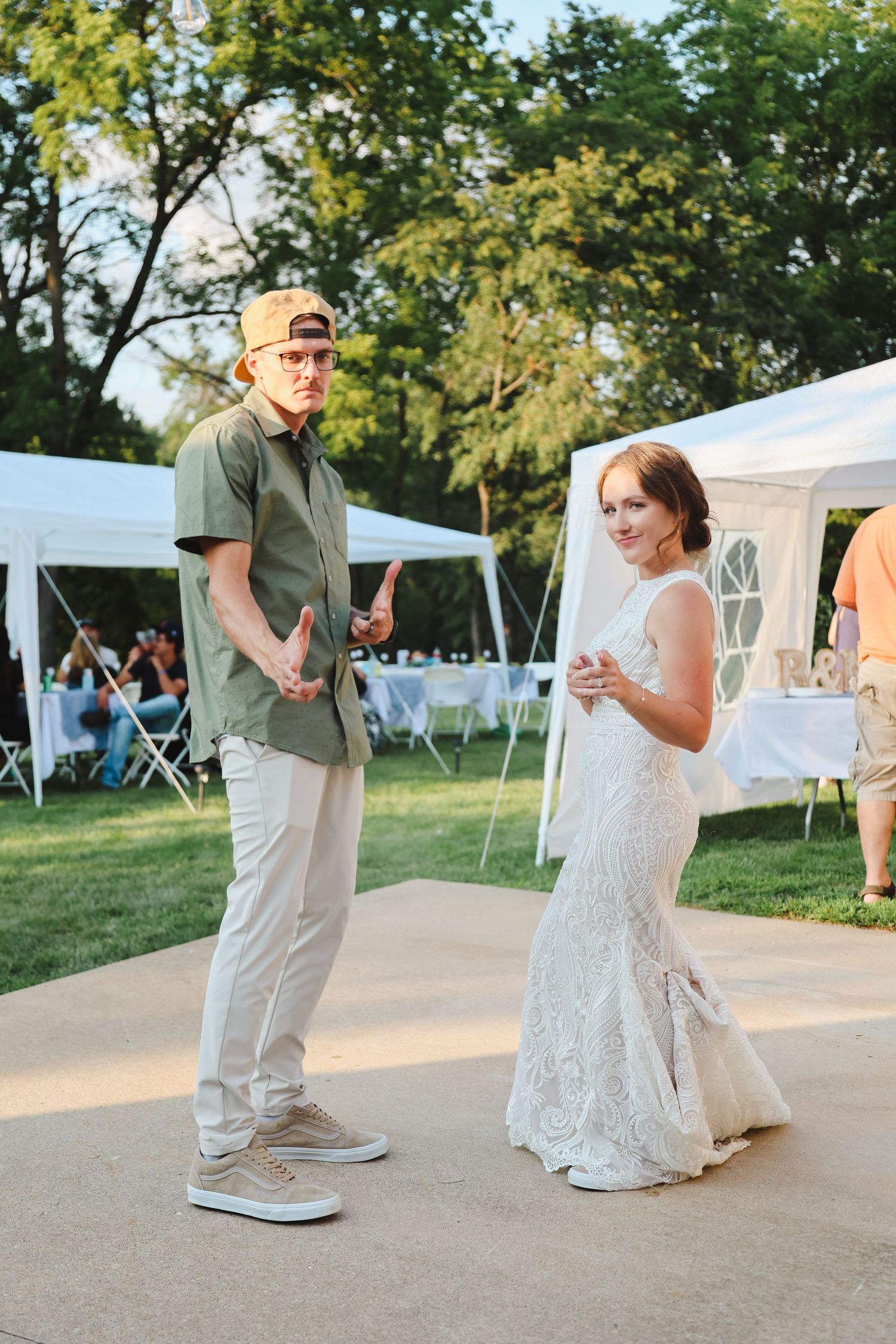 wedding candid