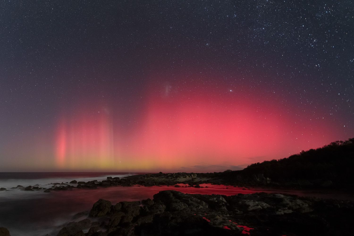 Aurora Australis, Jervis Bay, June 2025