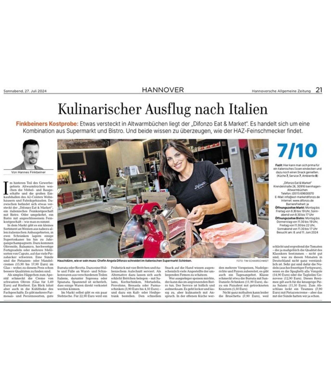 HAZ Presse