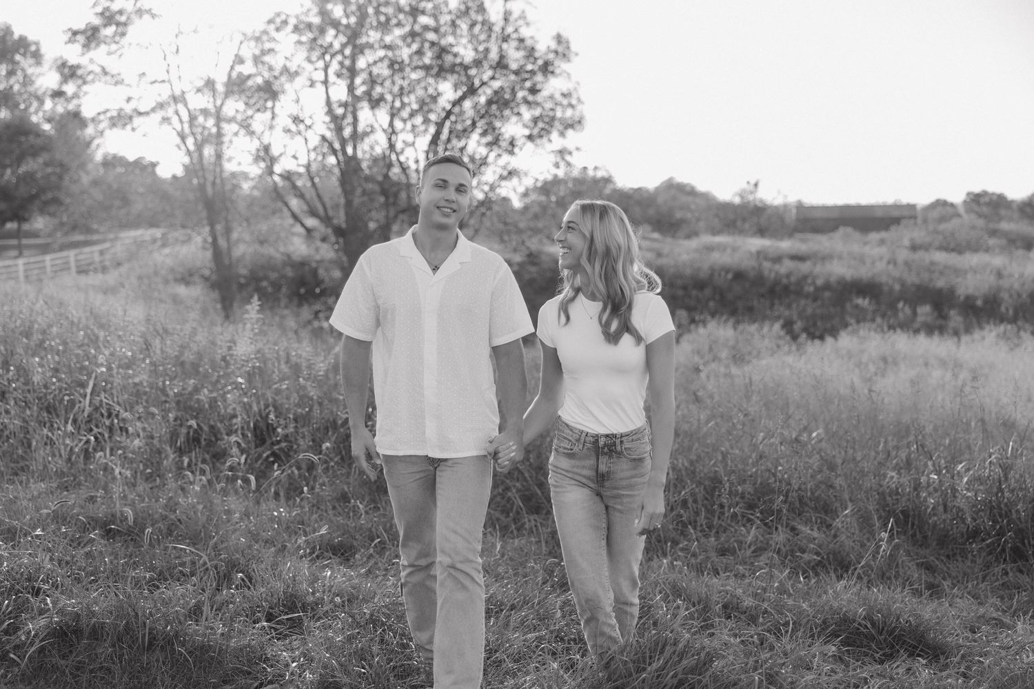 engagement photos in Kentucky at shaker village