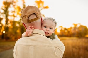 Fatherhood photo by Kristy Baker Photography, a local Steamboat Springs, Colorado photographer.