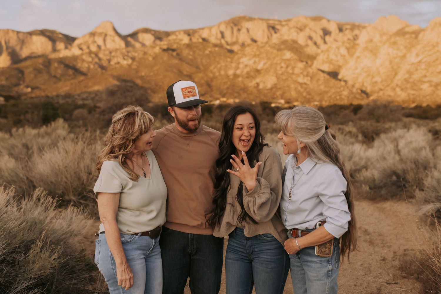 Planning a surprise proposal in New Mexico. Adventure proposal photography. Outdoor proposal photographer in NM. Proposal ideas New Mexico.