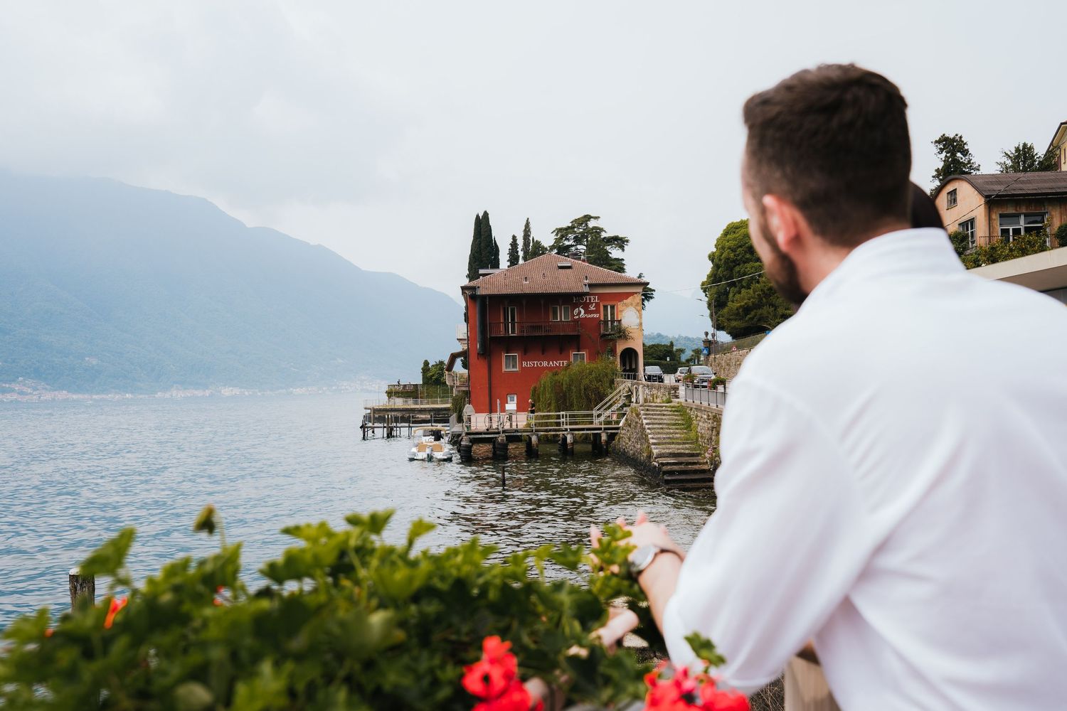 Wedding photographer in Lake Como