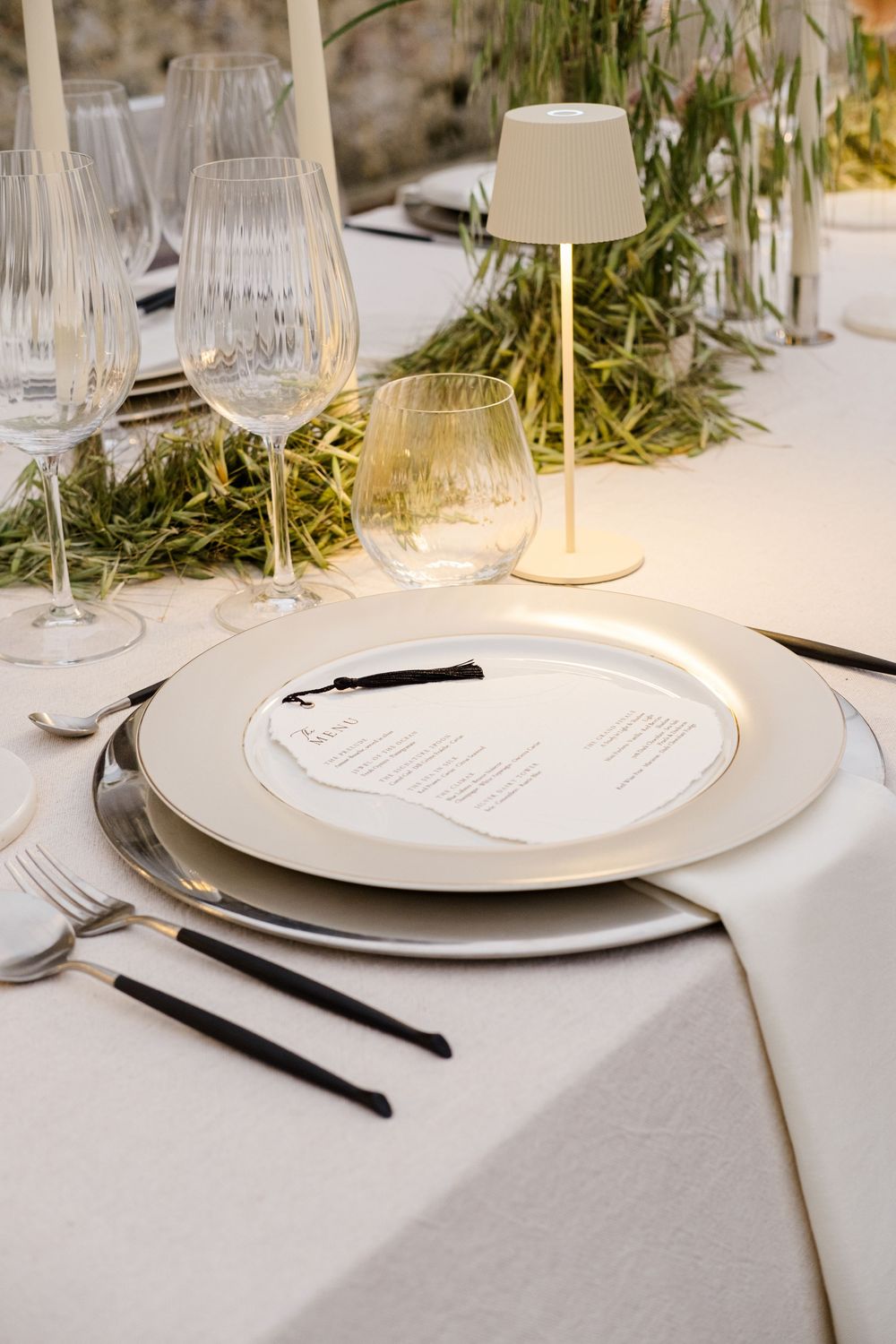 table decor, details