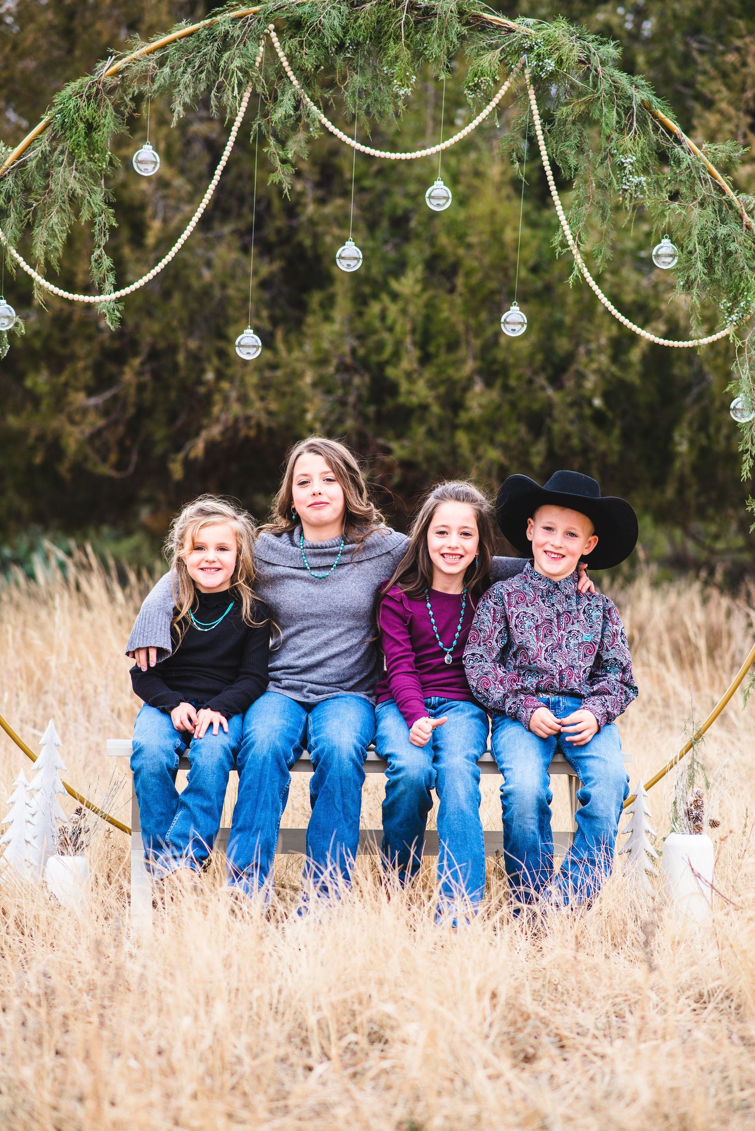 Amber Canterbury Photography Christmas mini session kids photo