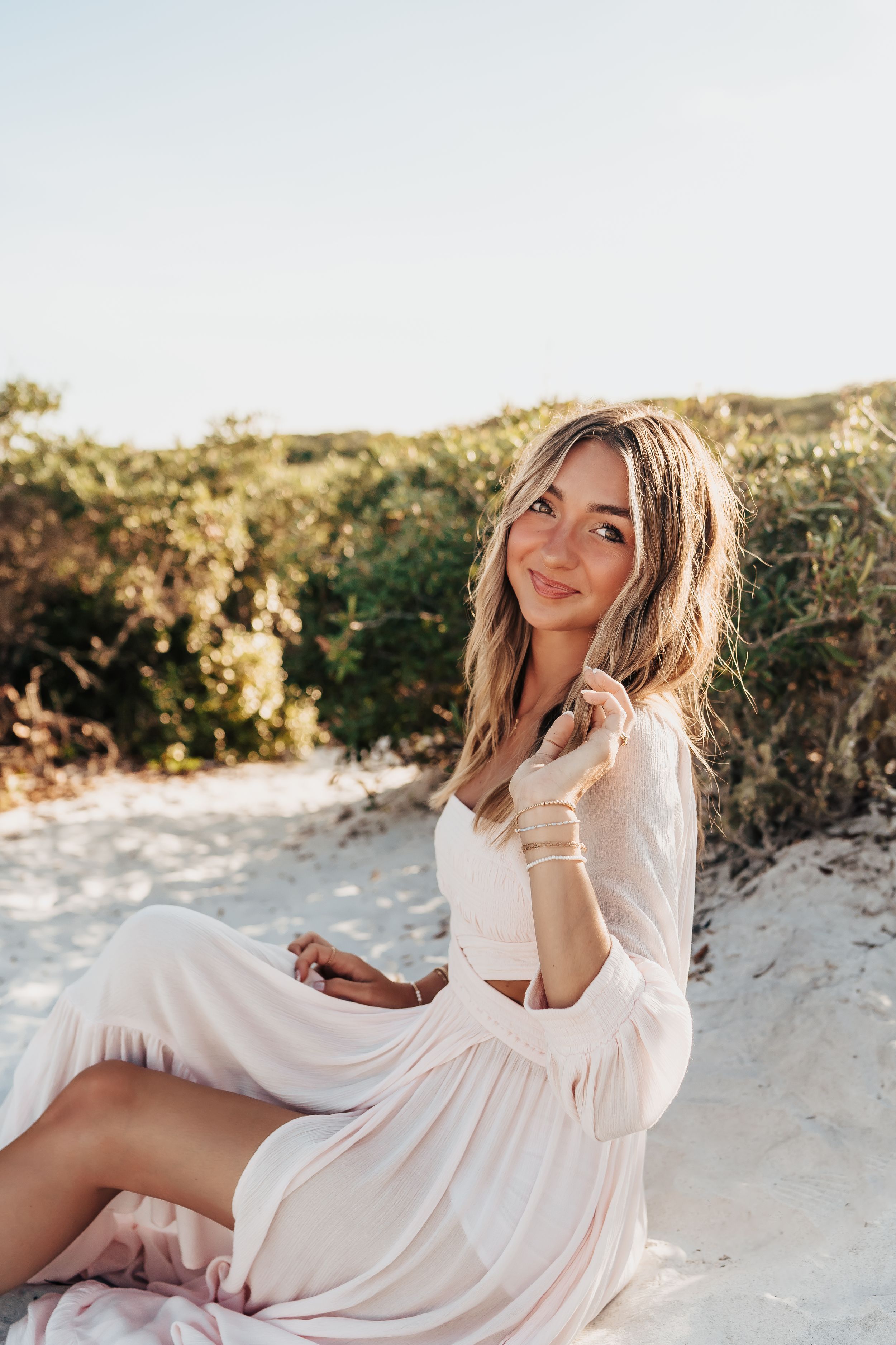 Senior Portrait 30A Photographer Photo Session At Grayton Beach State Park 30A Florida