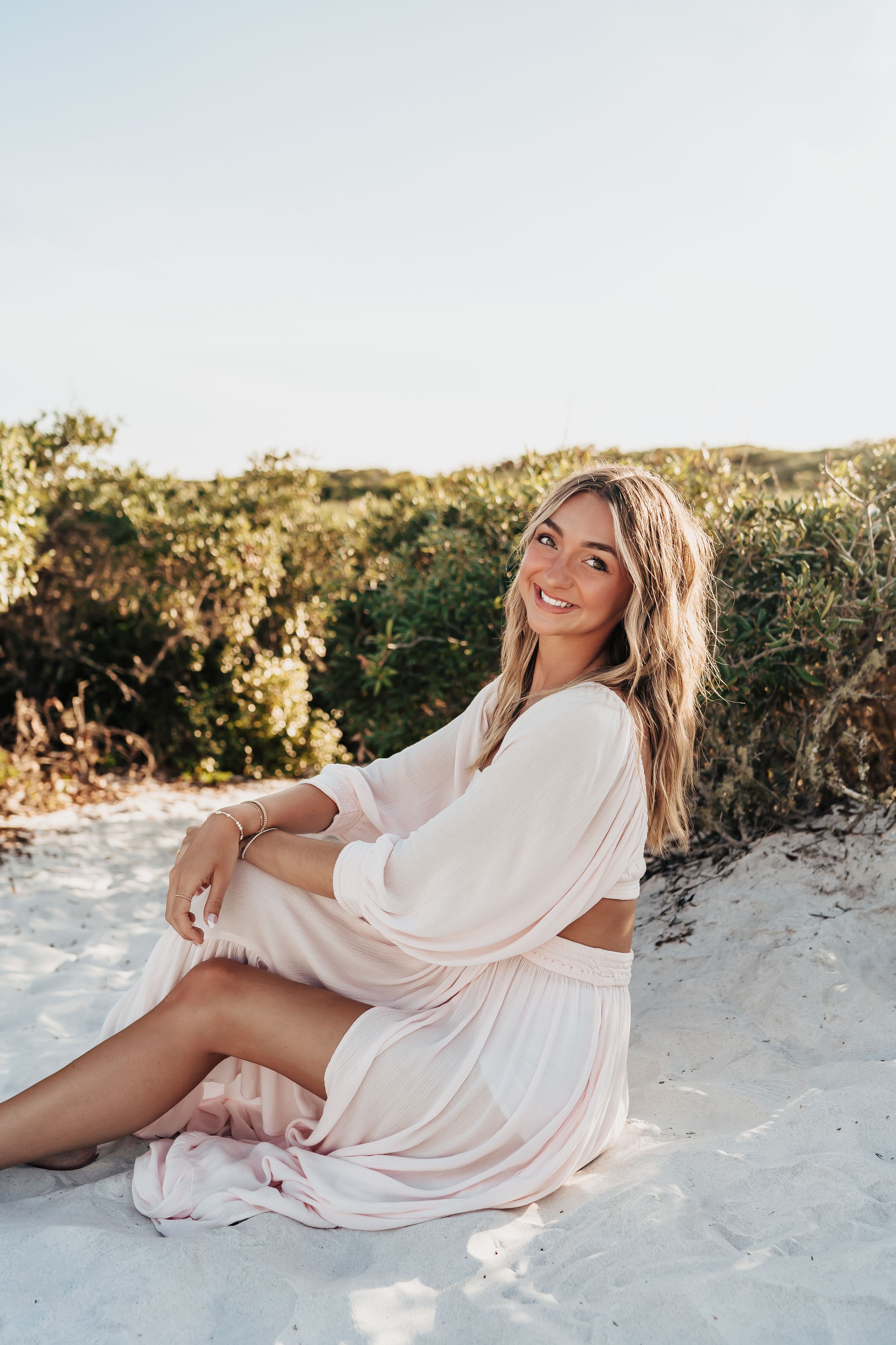 Senior Portrait 30A Photographer Photo Session At Grayton Beach State Park 30A Florida
