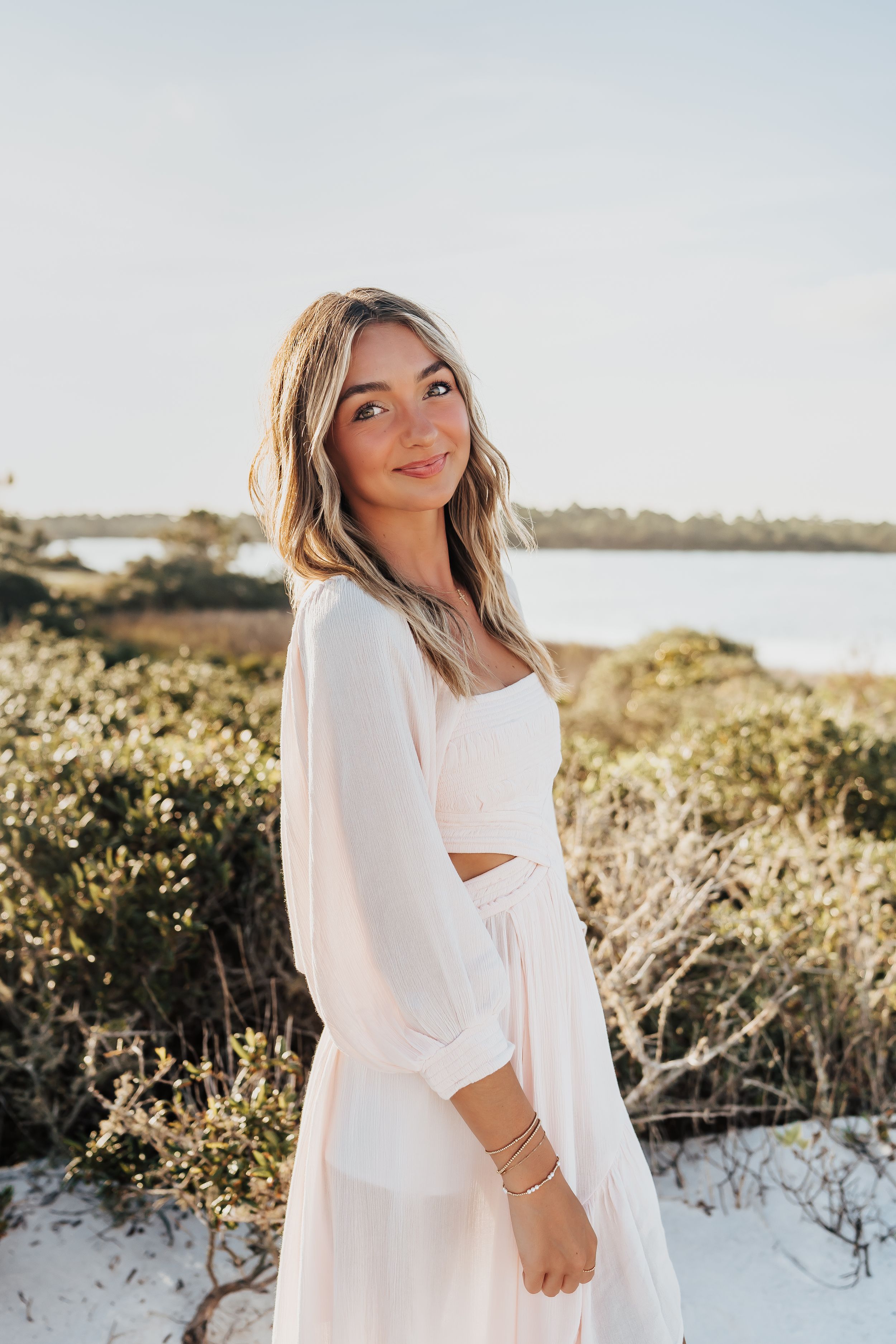 Senior Portrait 30A Photographer Photo Session At Grayton Beach State Park 30A Florida