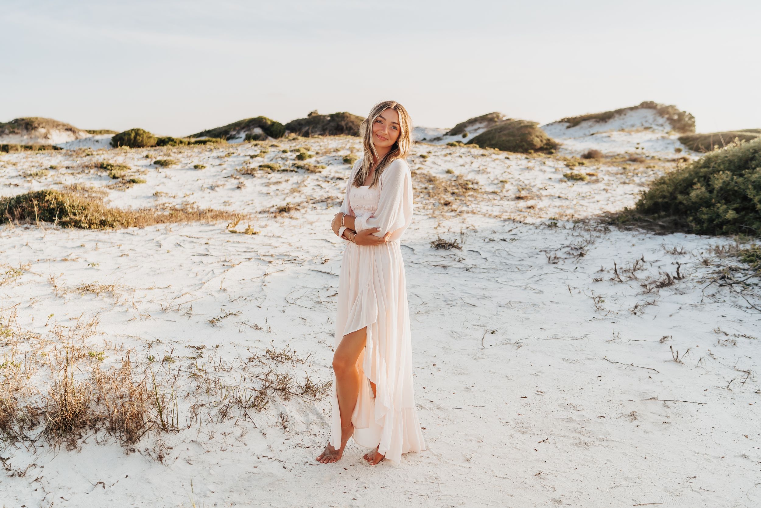 Senior Portrait 30A Photographer Photo Session At Grayton Beach State Park 30A Florida