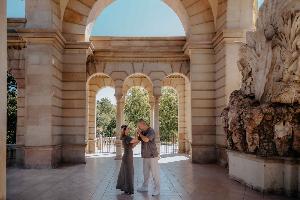 Candid Barcelona photographer capturing raw emotion of engagement.