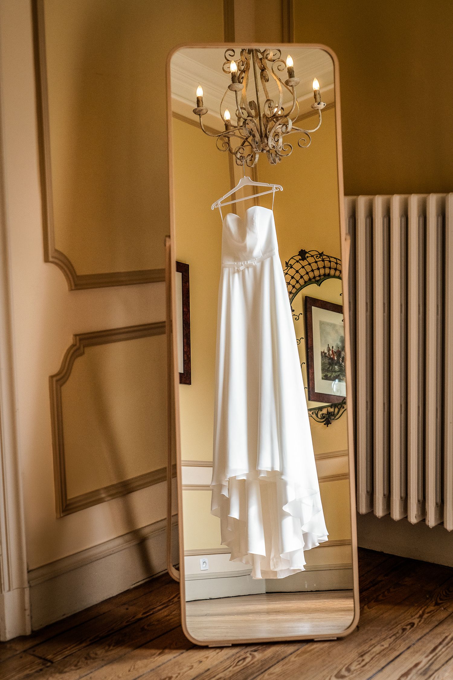 la robe au château terblock reportage mariage