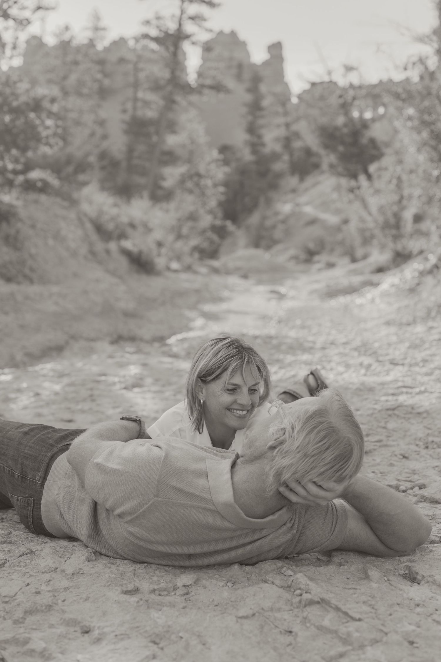 Mossy Cave Utah Couples Engagement Session Bryce Canyon Samantha Campbell Imagery