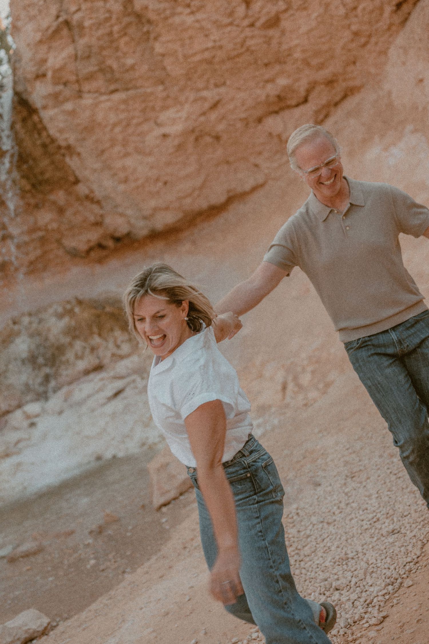 Mossy Cave Utah Couples Engagement Session Bryce Canyon Samantha Campbell Imagery