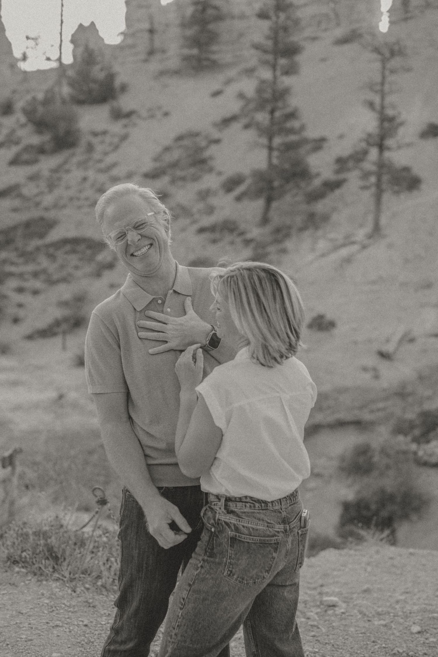 Mossy Cave Utah Couples Engagement Session Bryce Canyon Samantha Campbell Imagery