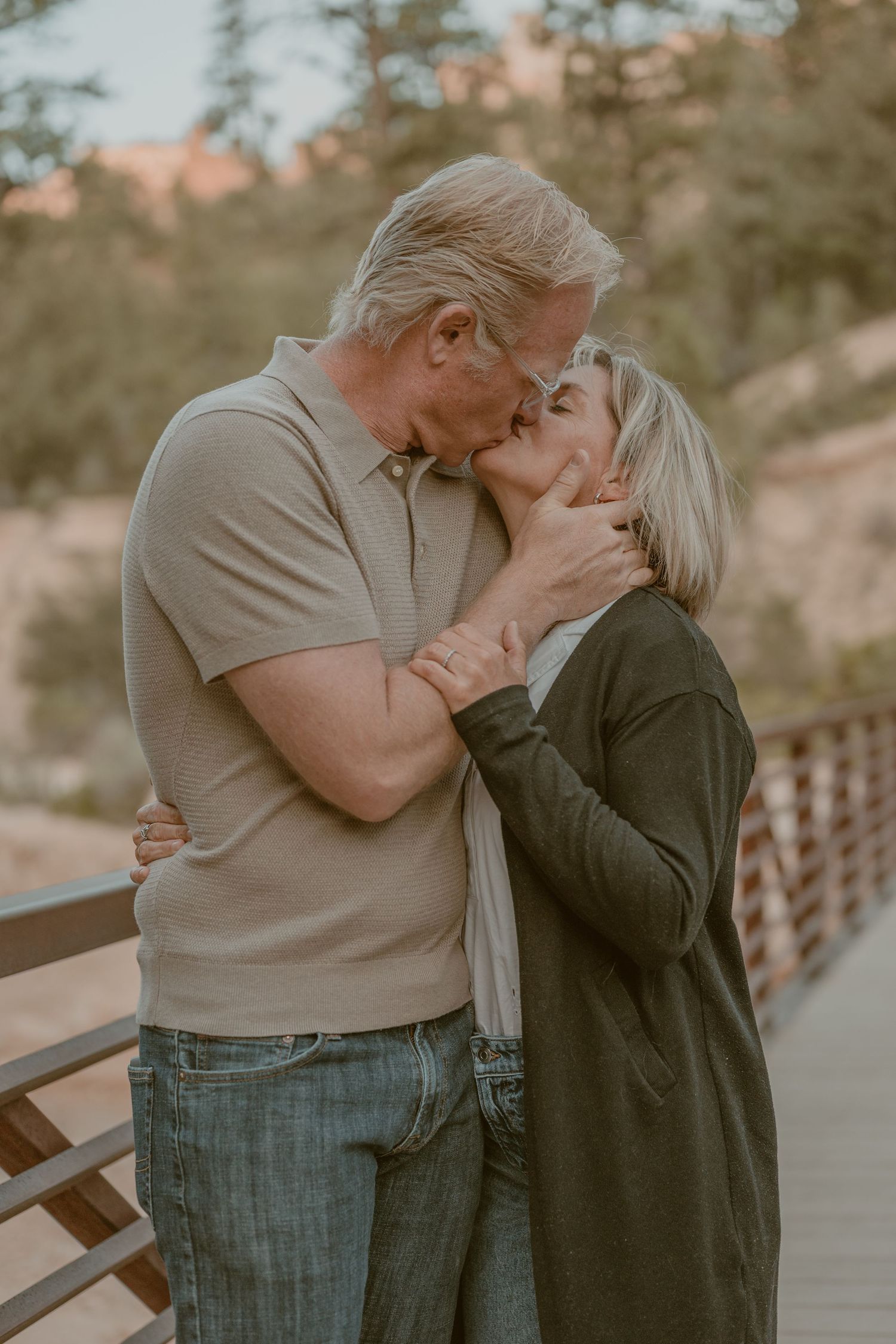 Mossy Cave Utah Couples Engagement Session Bryce Canyon Samantha Campbell Imagery