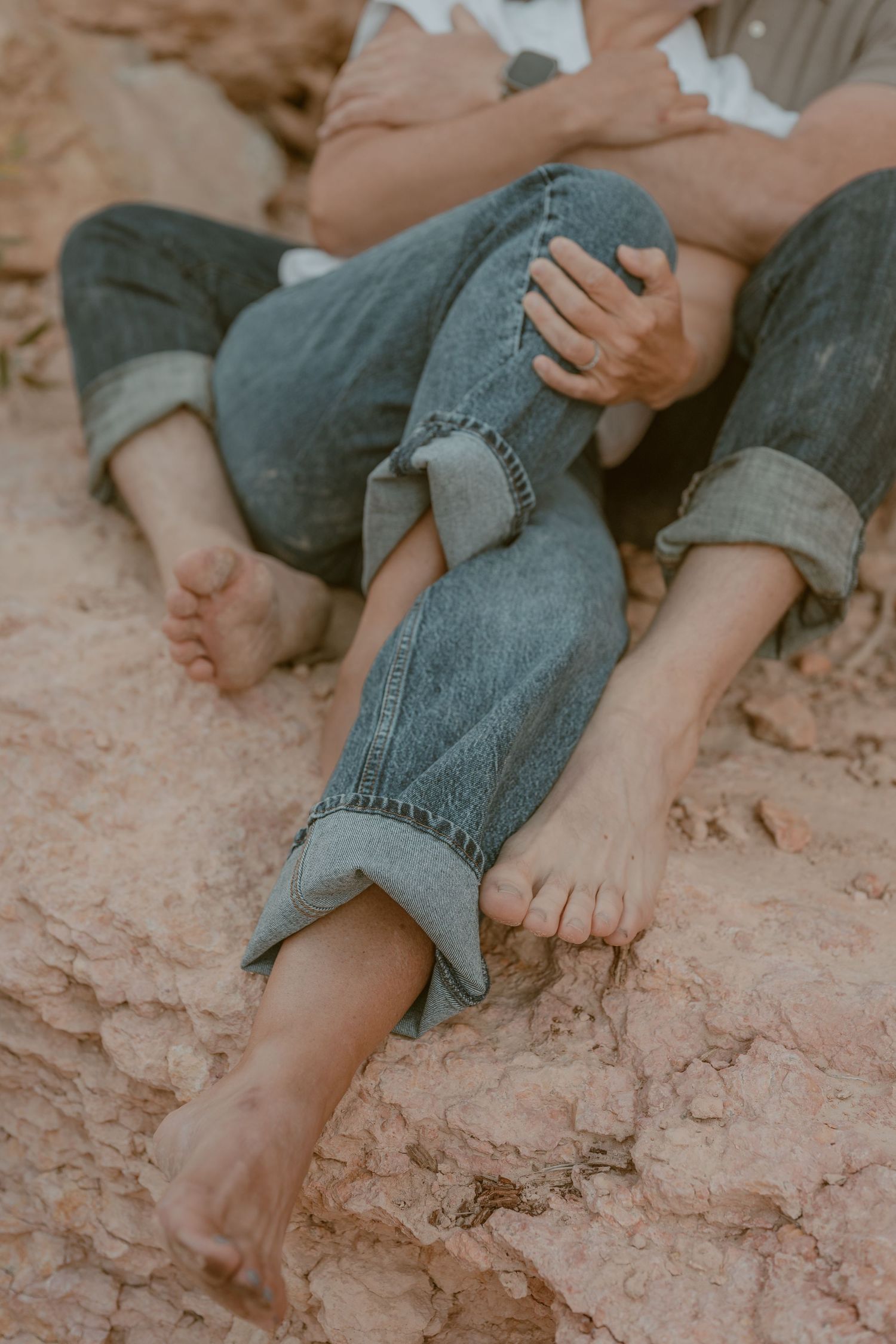 Mossy Cave Utah Couples Engagement Session Bryce Canyon Samantha Campbell Imagery