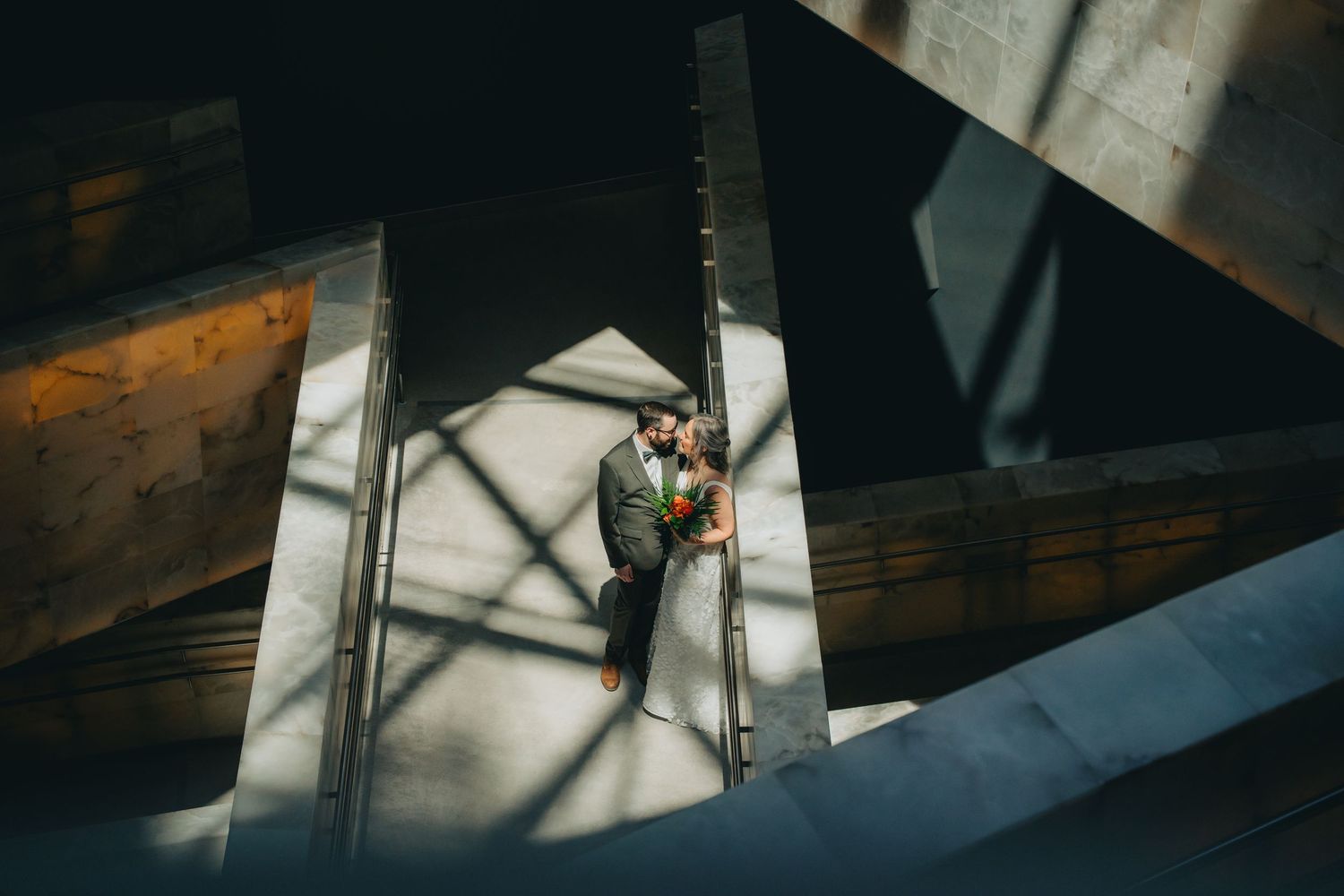 Local Manitoba Wedding Photographer photographs newly married Couple