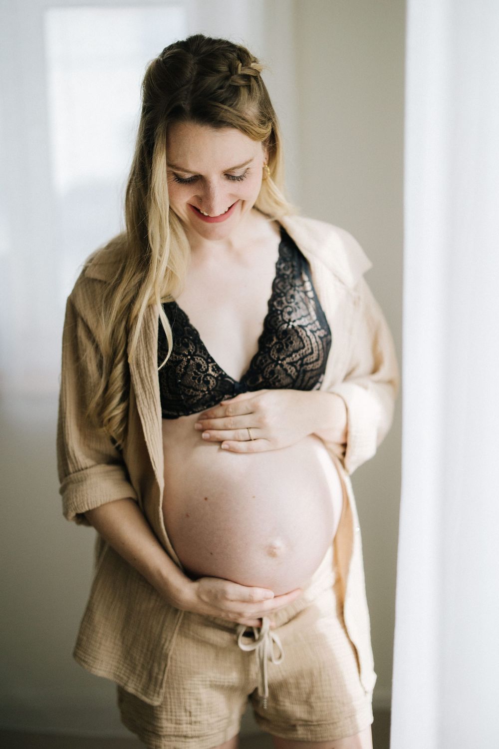 Fotostudio Bettwiesen TG, Babybauch, Familie, Schwangerschaft, Newborn