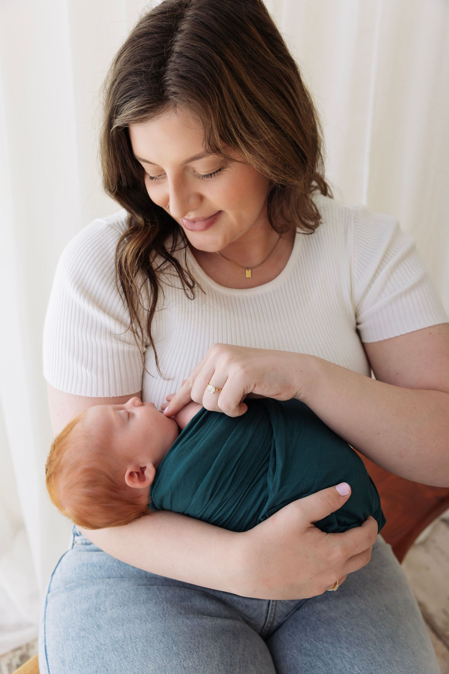 Simple, timeless newborn photography in Nashville Tennessee